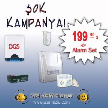 teknim-vap-404-kablolu-alarm-set